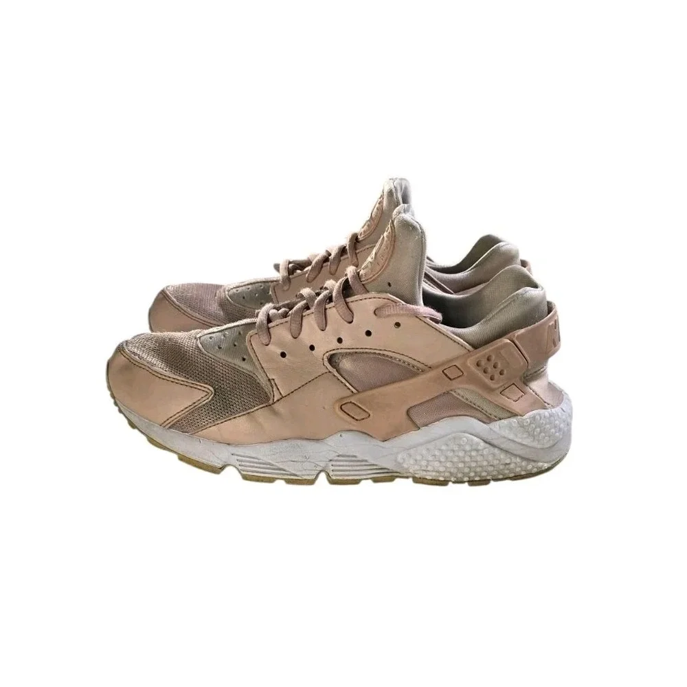 Nike Air Huarache Run Womens Athletic Shoes Size 10 Rose Gold‎ Running Sneakers
